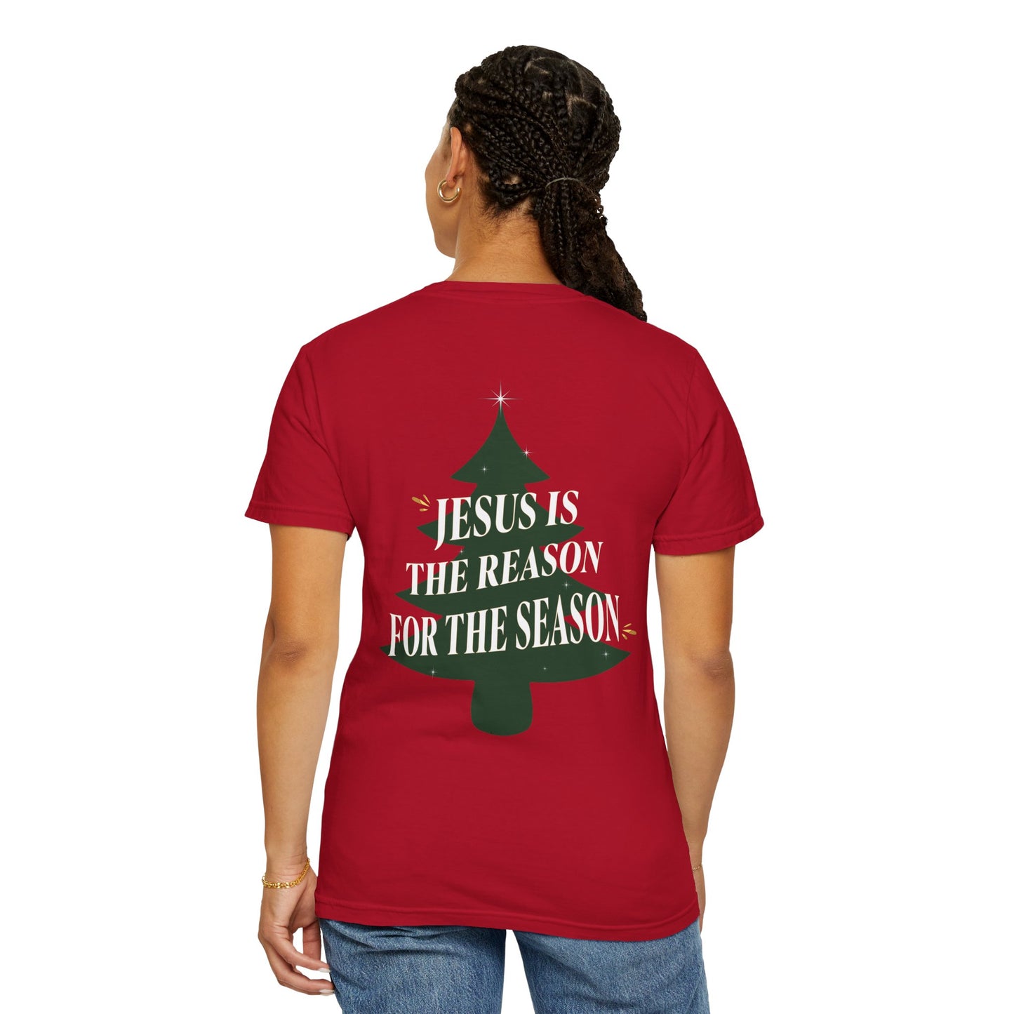 Holy Holiday Spirit | Christian Christmas Tree Unisex T-shirt