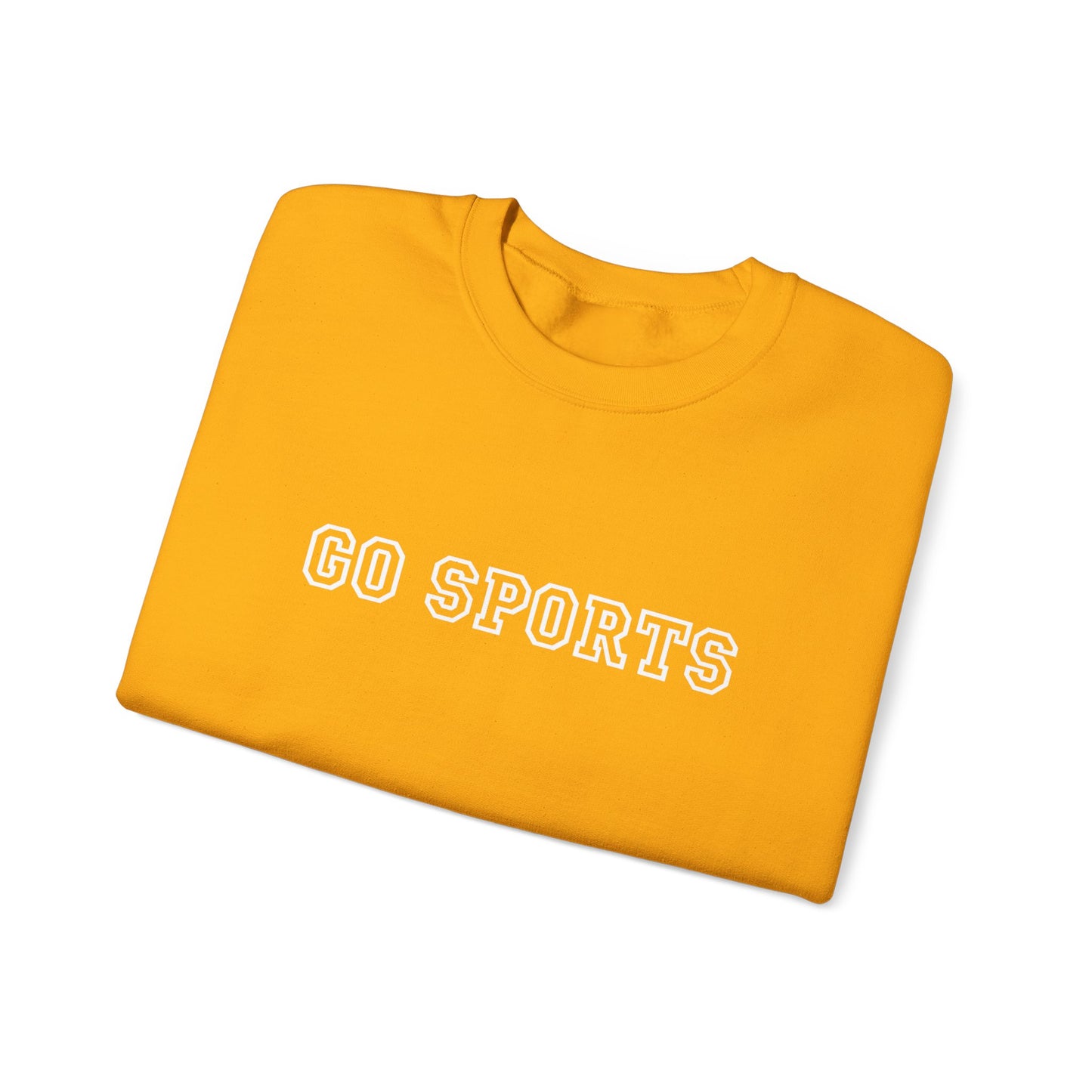 Go Sports Crewneck Sweatshirt - Funny Sport Lover Apparel