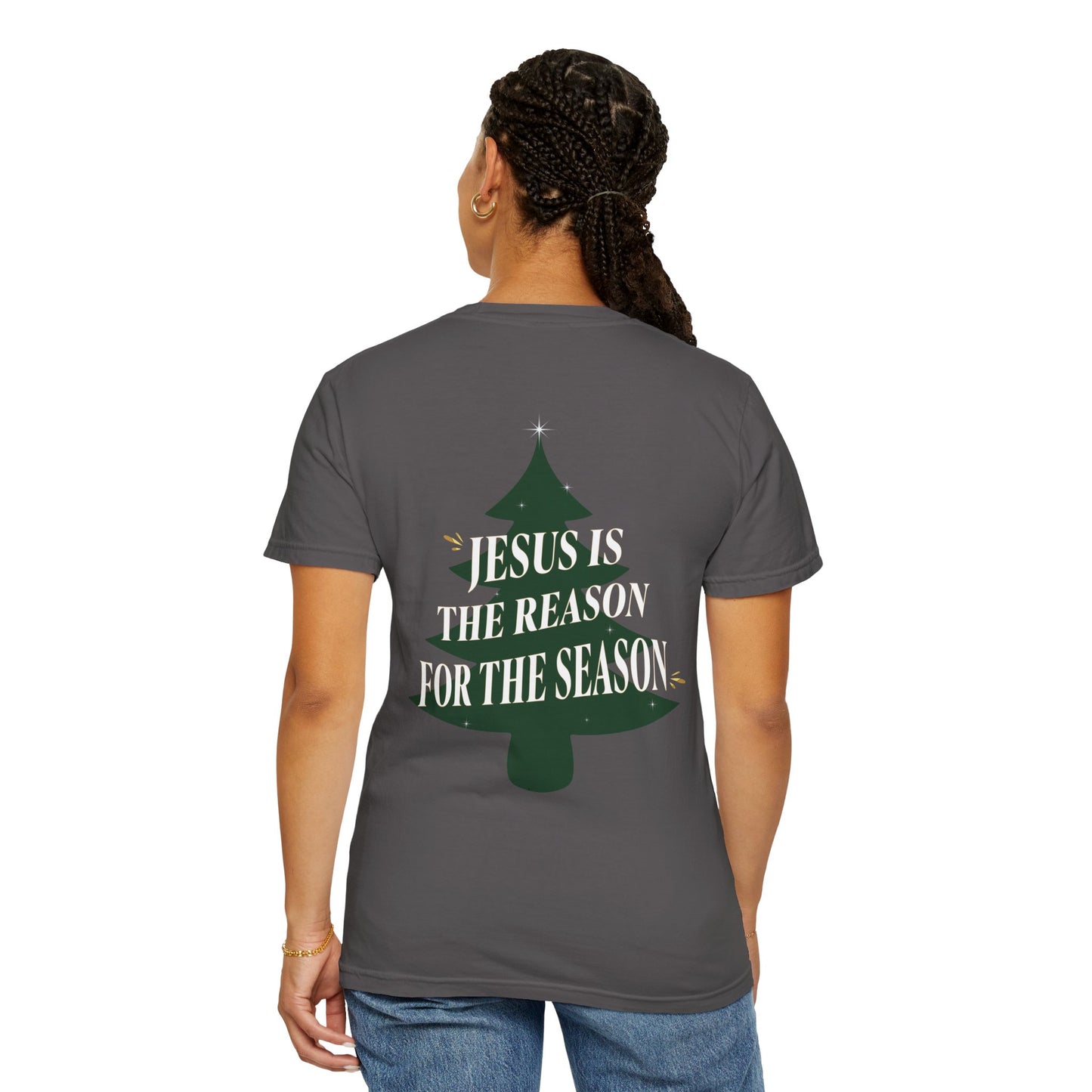 Holy Holiday Spirit | Christian Christmas Tree Unisex T-shirt