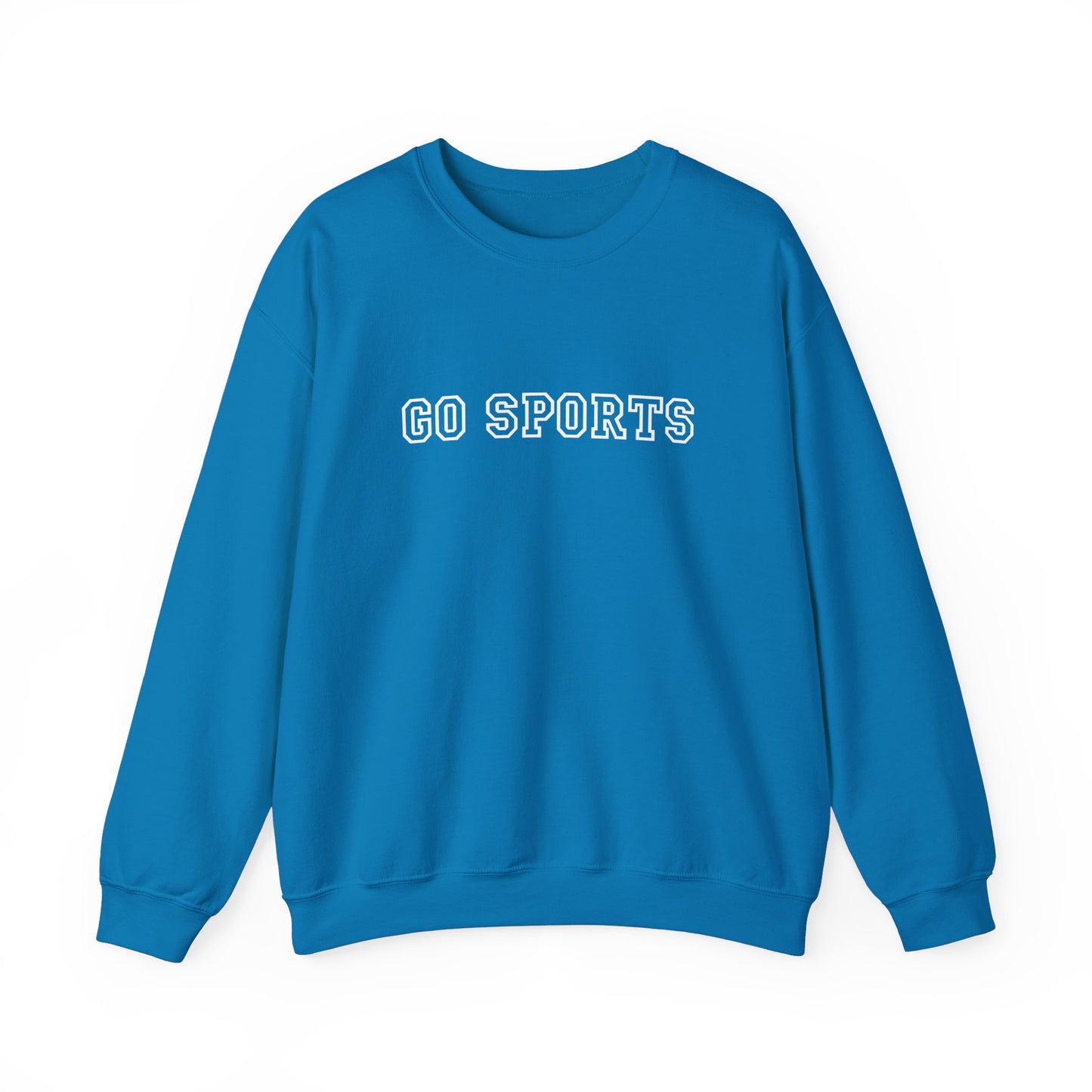 Go Sports Crewneck Sweatshirt - Funny Sport Lover Apparel