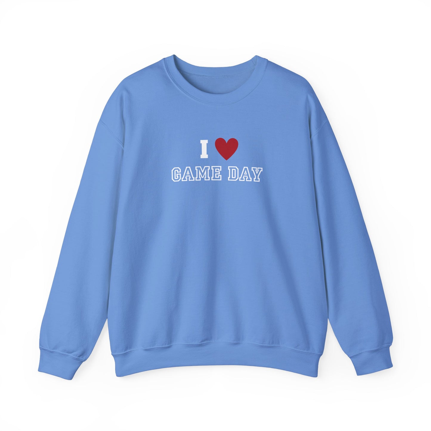 I Heart Game Day | Crewneck Sweatshirt Sporty Apparel