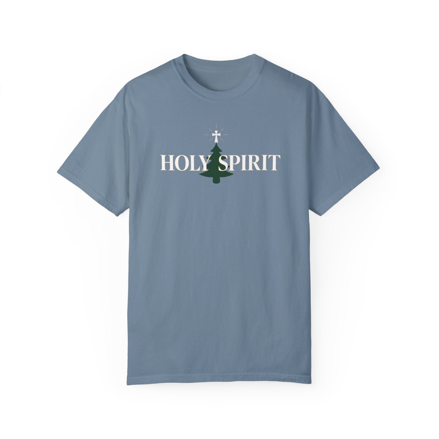 Holy Holiday Spirit | Christian Christmas Tree Unisex T-shirt