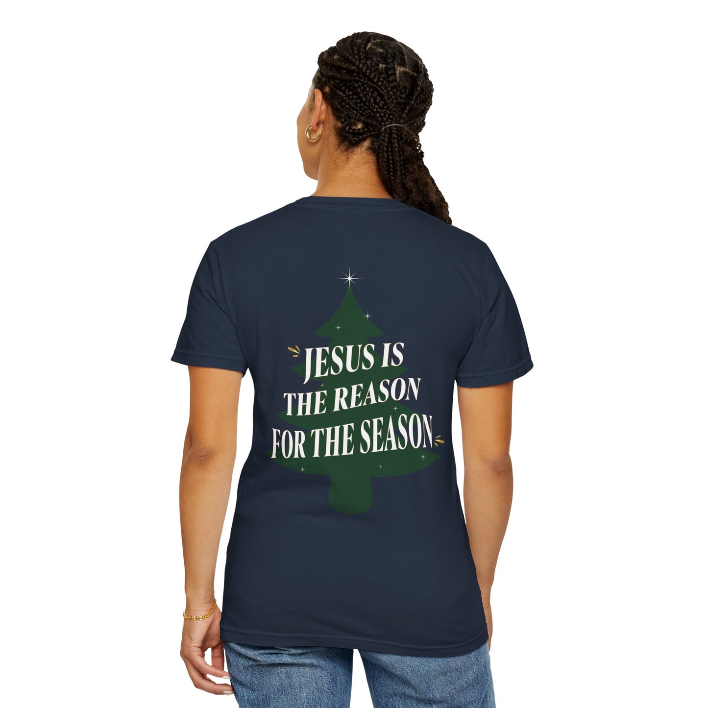 Holy Holiday Spirit | Christian Christmas Tree Unisex T-shirt