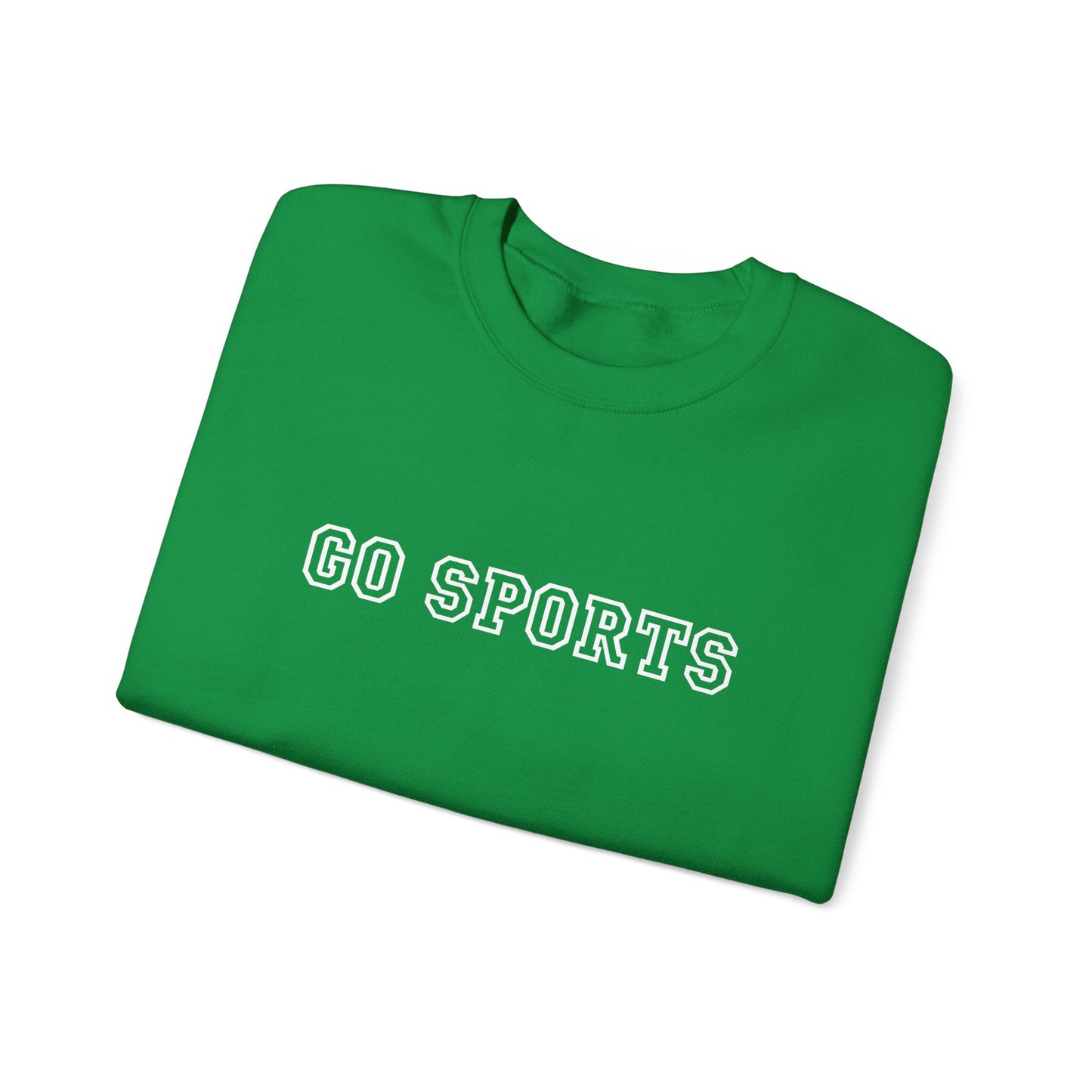 Go Sports Crewneck Sweatshirt - Funny Sport Lover Apparel