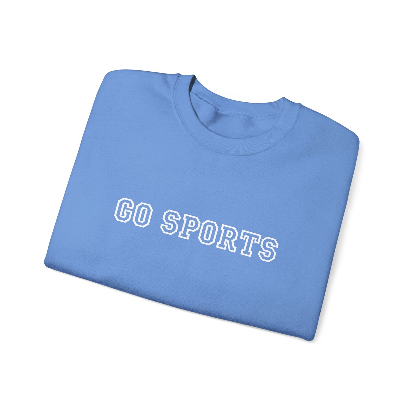 Go Sports Crewneck Sweatshirt - Funny Sport Lover Apparel