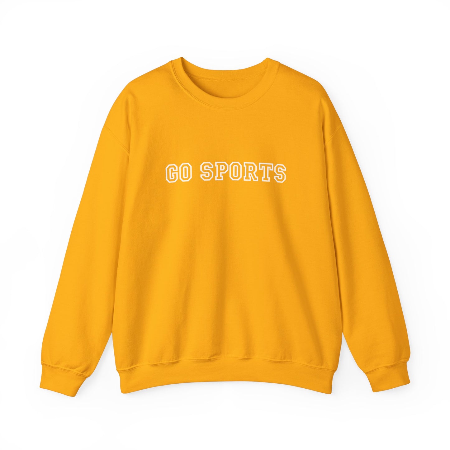 Go Sports Crewneck Sweatshirt - Funny Sport Lover Apparel