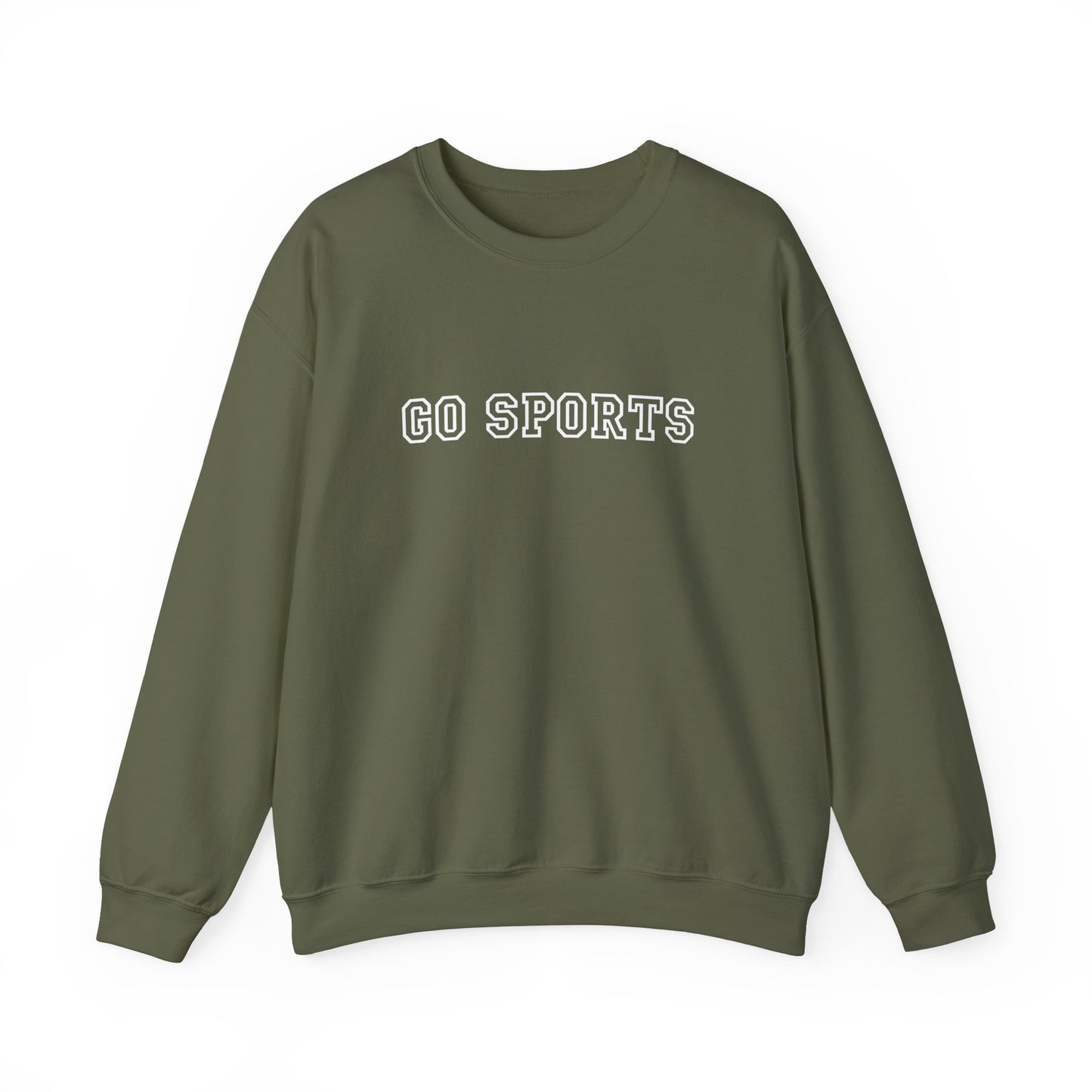 Go Sports Crewneck Sweatshirt - Funny Sport Lover Apparel