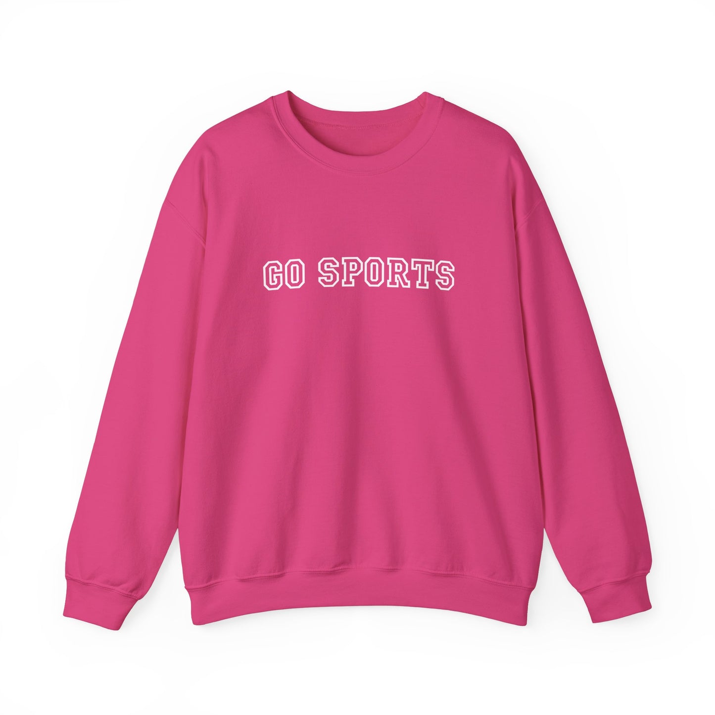 Go Sports Crewneck Sweatshirt - Funny Sport Lover Apparel