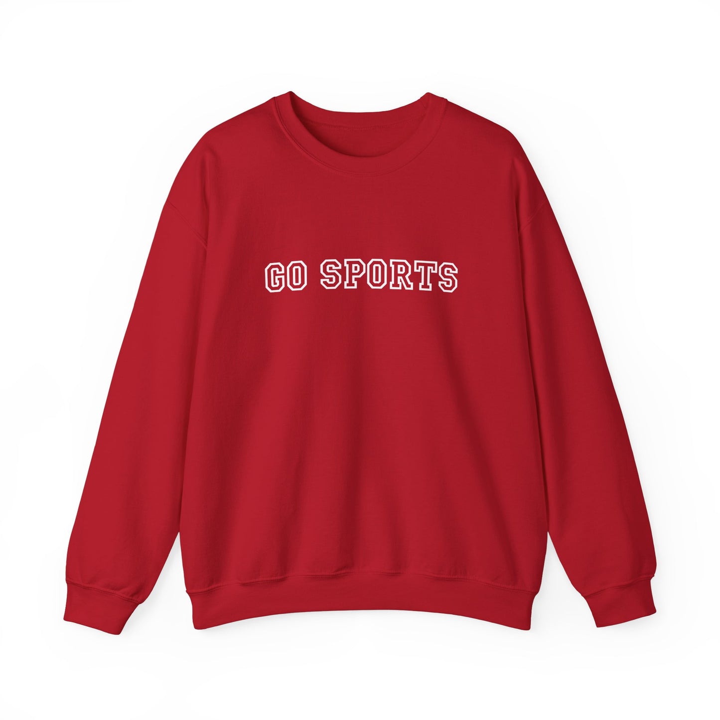 Go Sports Crewneck Sweatshirt - Funny Sport Lover Apparel