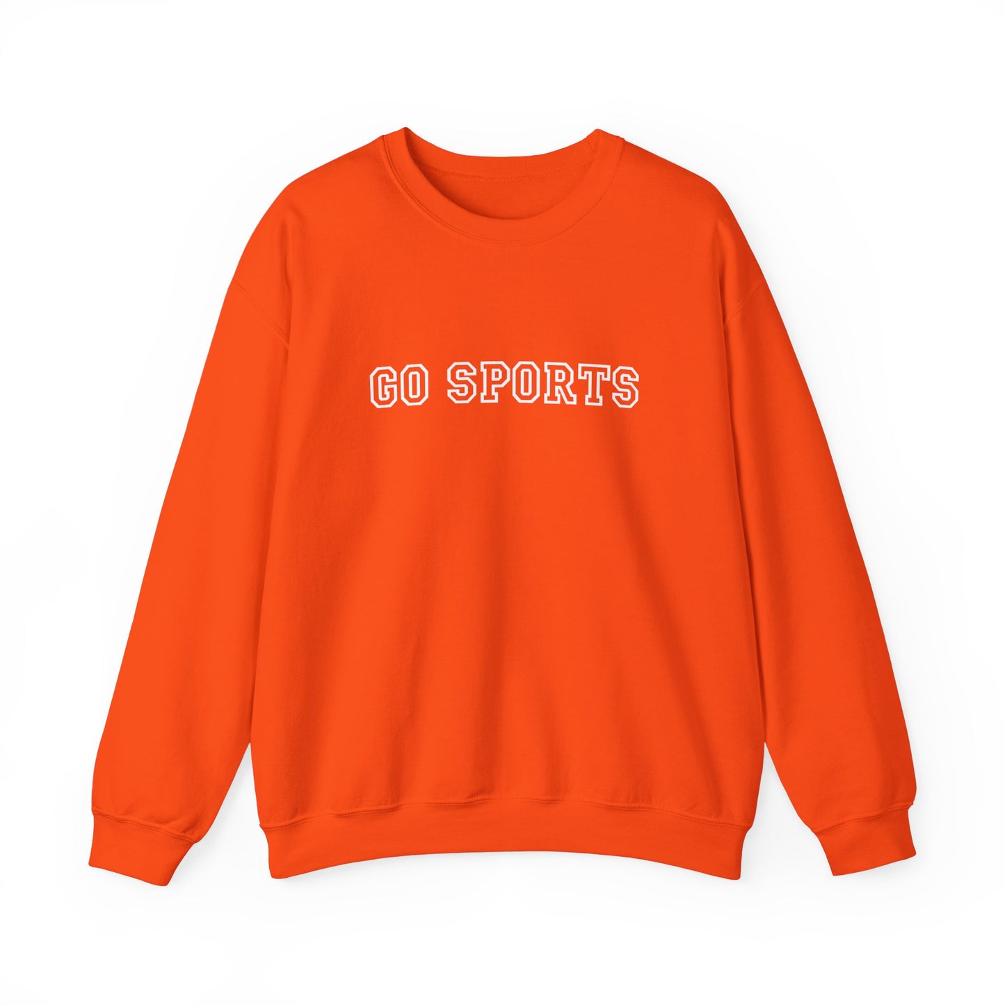 Go Sports Crewneck Sweatshirt - Funny Sport Lover Apparel