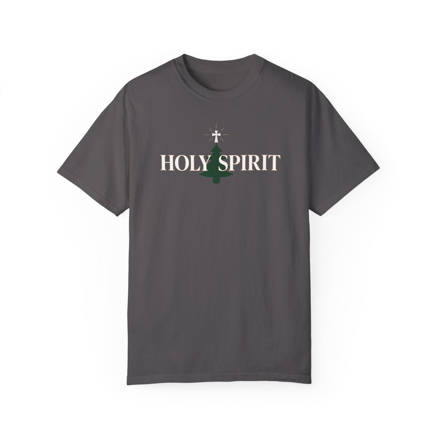 Holy Holiday Spirit | Christian Christmas Tree Unisex T-shirt