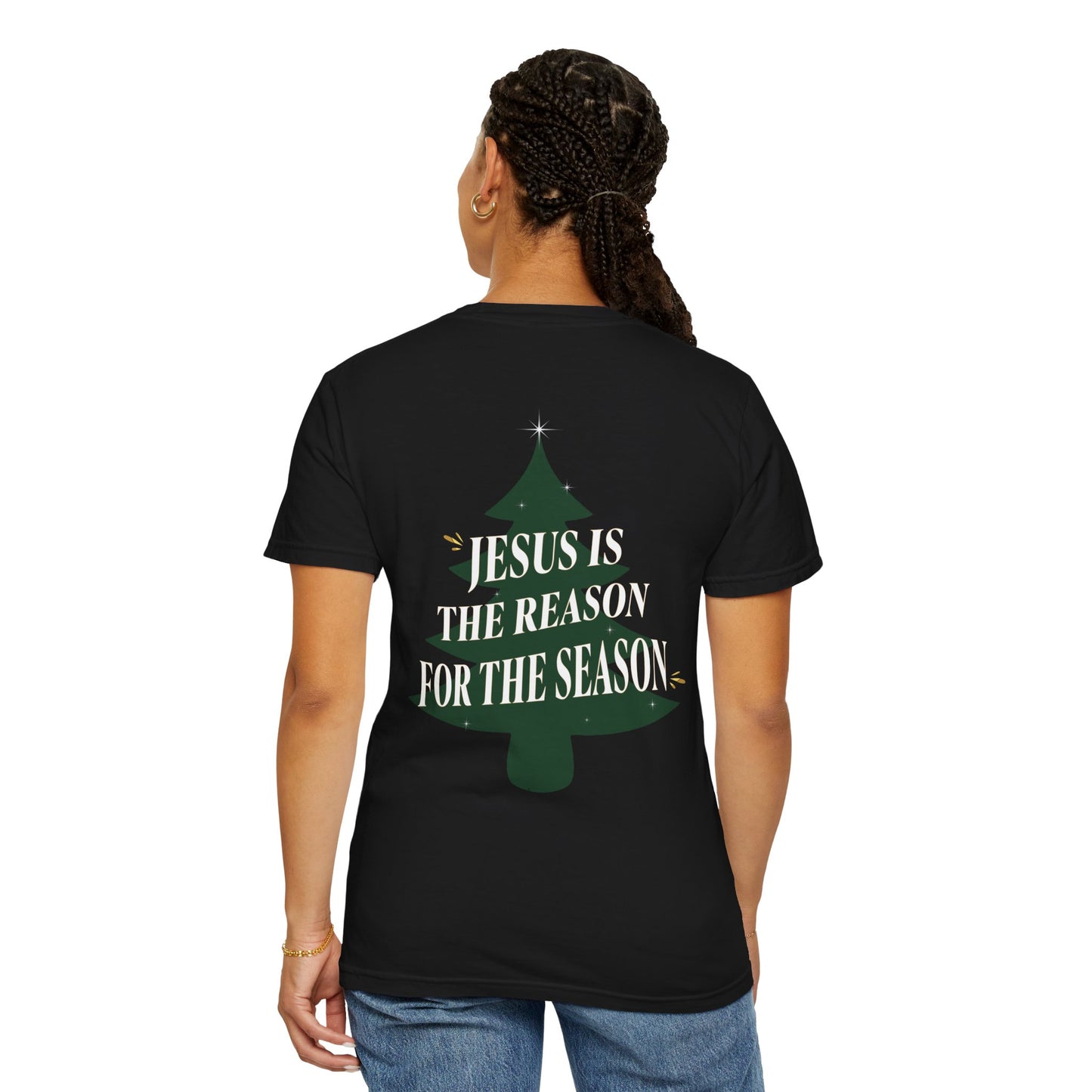 Holy Holiday Spirit | Christian Christmas Tree Unisex T-shirt